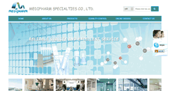 Desktop Screenshot of medipharmcn.net